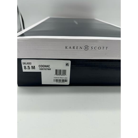 Karen Scott, Deliee2 Riding Boots Cognac Size 8.5 - Picture 8 of 9